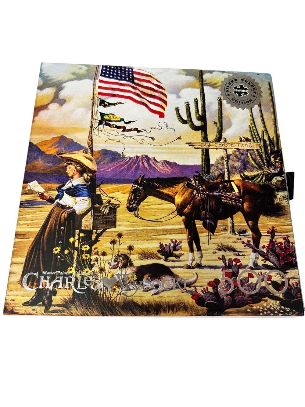 Charles Wysocki 500-Piece Jigsaw Puzzle - Multicolor